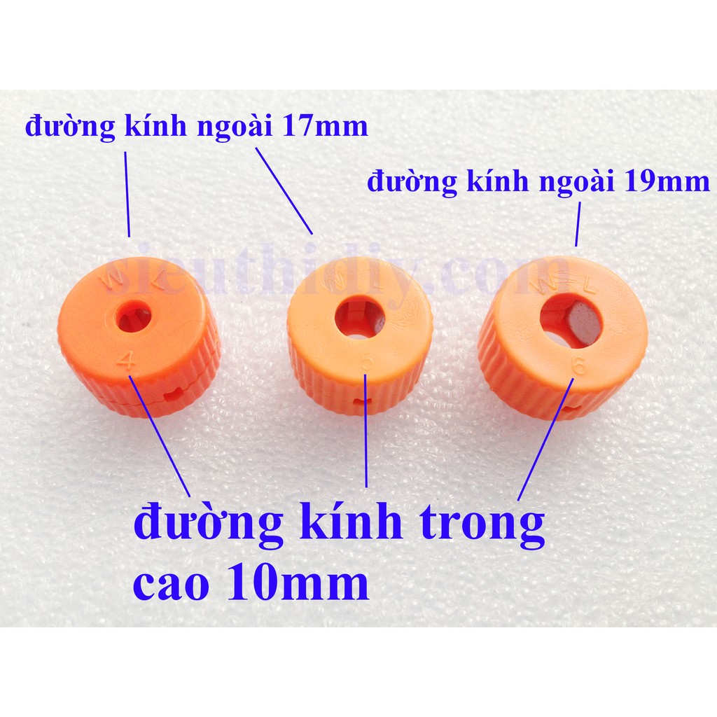 Nam châm gắn tô vít 4-5-6-7mm tăng từ tính