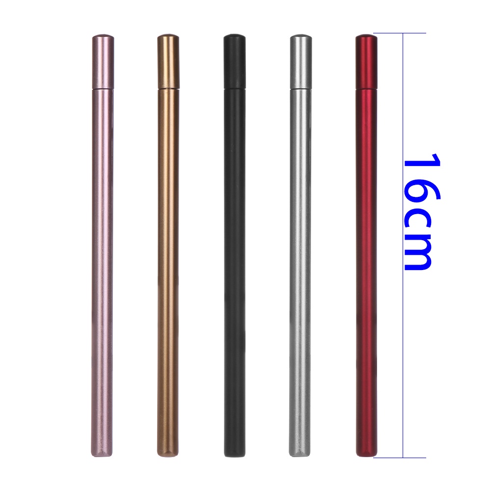 Bút mực gel kim loại giả màu đen sáng tạo đa ứng dụng