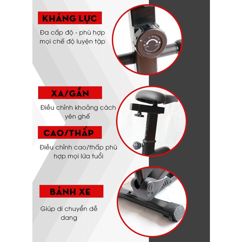 Xe đạp tập thể dục Tokado TK 1603
