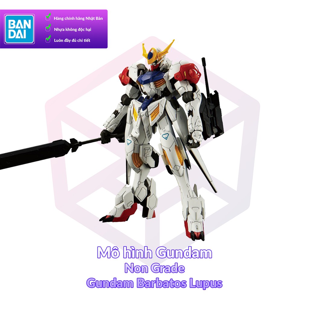  Mô Hình Gundam Bandai NG 01 Gundam Barbatos Lupus 1/100 IBO [GDB] [BNG]