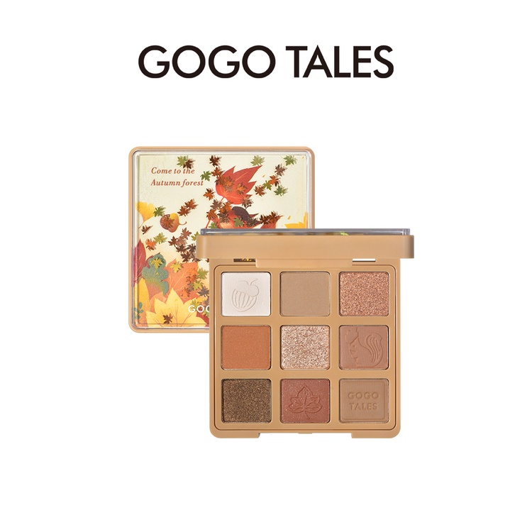 [Hàng mới về][ Phấn mắt GOGO TALES ] Bảng phấn mắt GOGOTALES 9 màu sóc