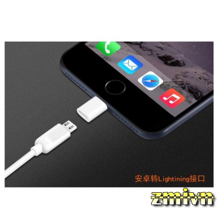 Đầu chuyển đổi Type C , Micro USB sang Lightning dành cho IPhone, IPad