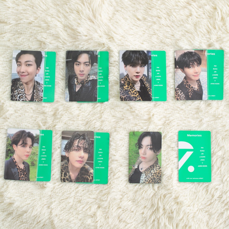 Bộ Thẻ Hình Nhóm Nhạc bts 2020