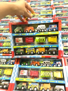 Set 12 ô tô cot mini cho bé