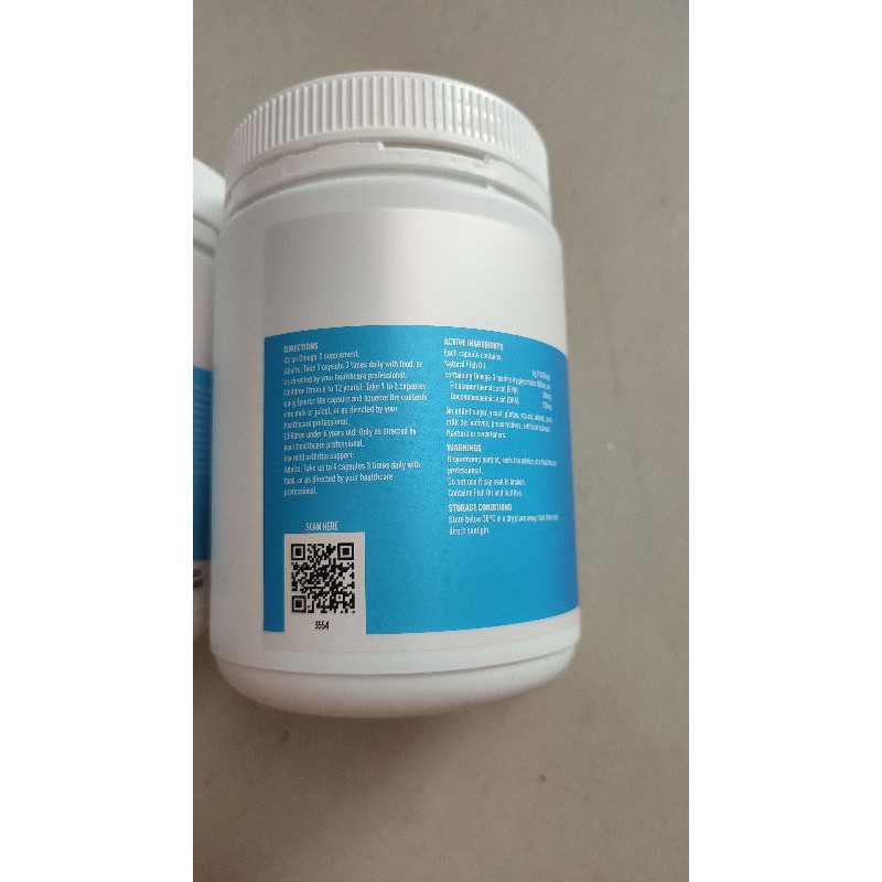 Dầu Cá Tự Nhiên Fish Oil Healthy Care Omega 3 1000mg, 400 viên