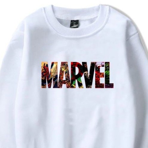 Marvel Áo Thun Nam Tay Dài Cổ Tròn Thời Trang Phong Cách | BigBuy360 - bigbuy360.vn