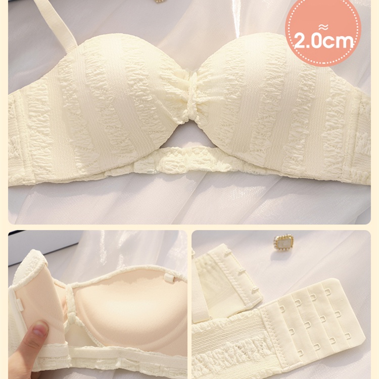 Áo Lót Nâng Ngực Không Dây Thân Thiện Với Da Chống Trượt Tháo Rời Được Cho Nữ
