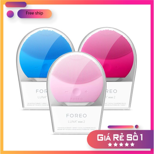 [GIÁ HỦY DIỆT] Máy Rửa Mặt cầm tay cao cấp Foreo Luna Mini 2