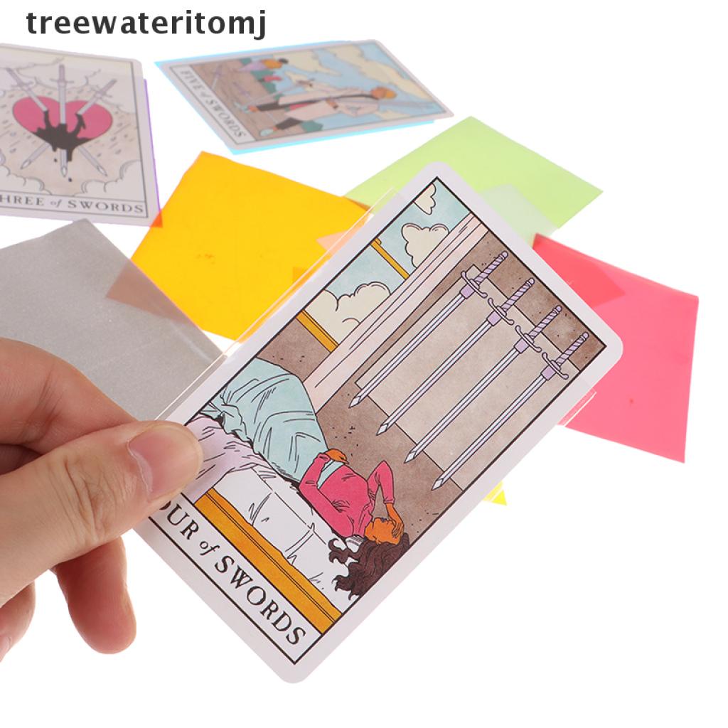 Set 50 Vỏ Bọc Thẻ Chơi Game 62x89mm Nhiều Màu Sắc | BigBuy360 - bigbuy360.vn