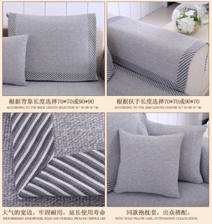 Bọc sofa vải lanh đơn giản 706 size 70*70cm