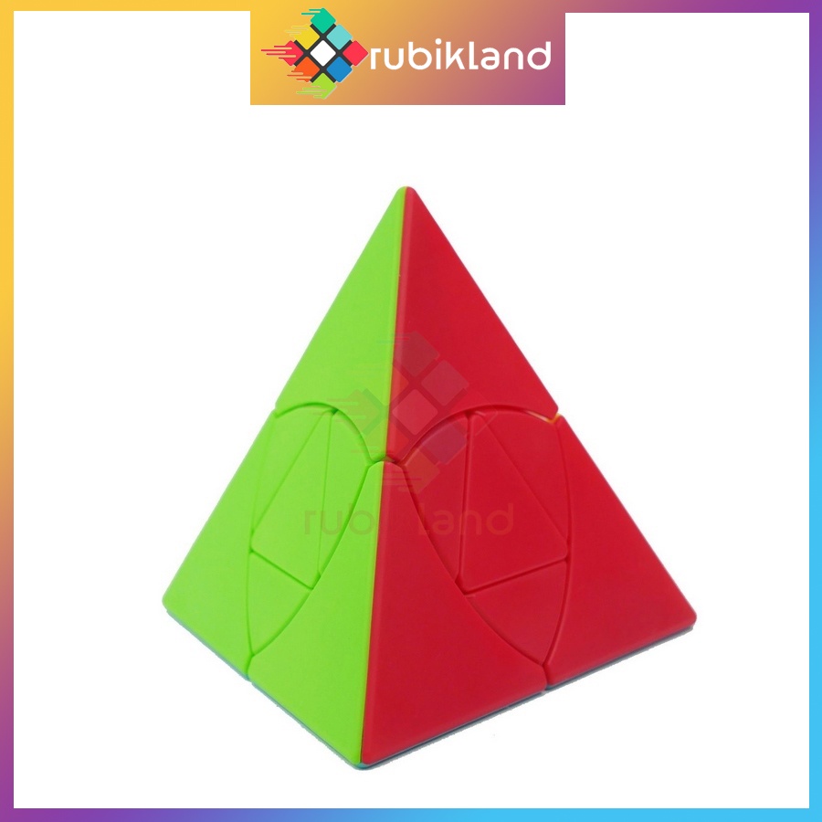 Rubik Biến Thể QiYi Duomo Cube MoFangGe Stickerless Rubic Tam Giác Biến Thể Đồ Chơi Trí Tuệ Trẻ Em