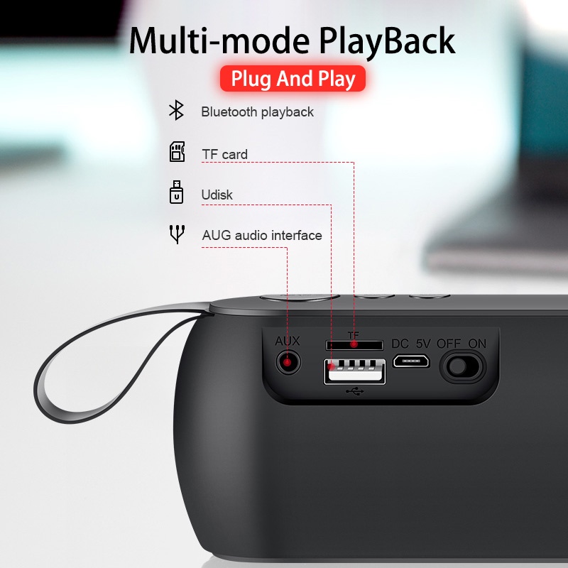 Loa Bluetooth không dây IPX5 chống thấm nước cao cấp