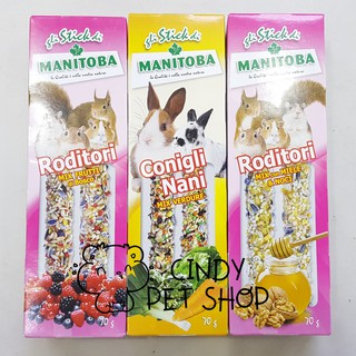 Thức ăn ngũ cốc nén vitamin Manitoba cho Hamster, Thỏ, Bọ, Sóc Bông, Sóc Đất...