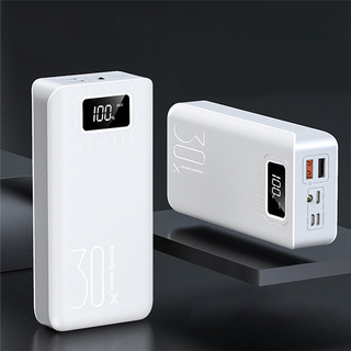 Sạc Dự Phòng 30000mah Có Đèn Led Kỹ Thuật Số Cho Laptop