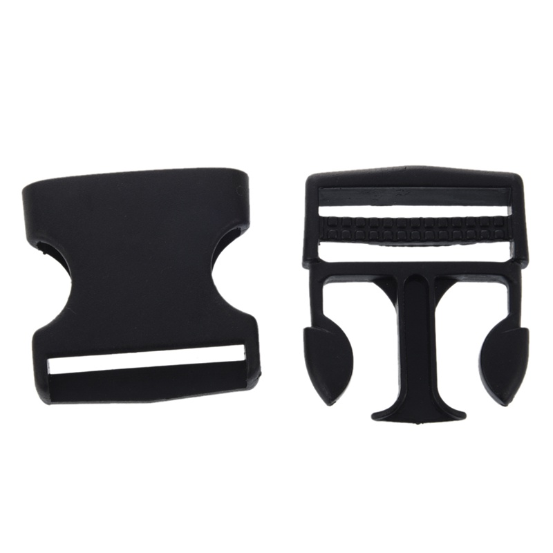 Khóa Dây Đai An Toàn Tháo Lắp Nhanh Bằng Nhựa Màu Đen 1 / 2 &quot;