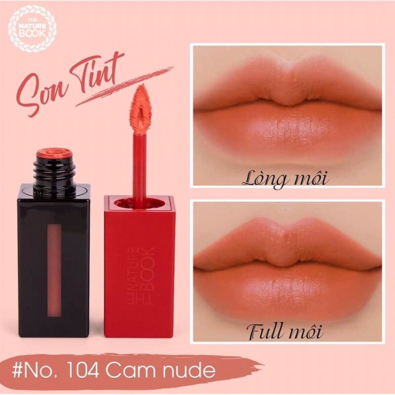Son Tint 💧Son Nước💧 The Nature Book Bền Màu Lâu Trôi Không Chì | BigBuy360 - bigbuy360.vn