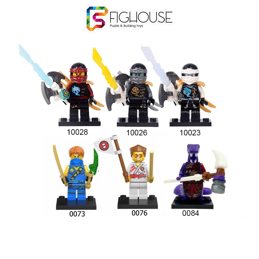 Xếp Hình Minifigures Các Nhân Vật Ninjago - Đồ Chơi Lắp Ráp non-lego [B1]