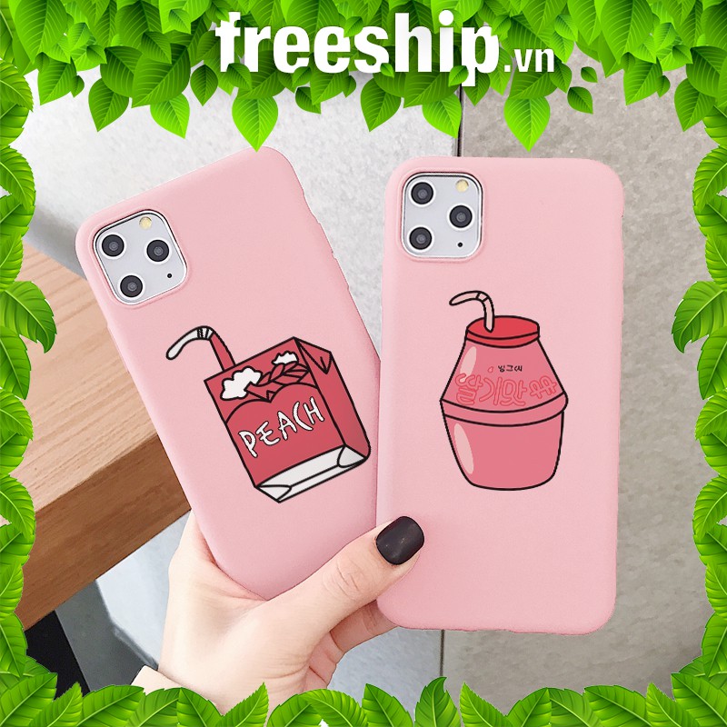 Ốp lưng iphone Peach Yakult 5/5s/6/6plus/6s/6s plus/6/7/7plus/8/8plus/x/xs/xs max/11/11 pro/11 promax – Shin Case a259