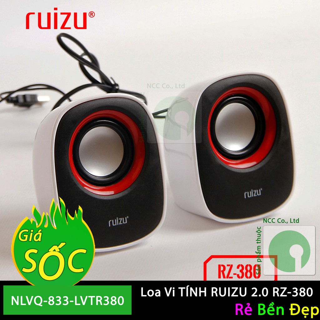 Loa Vi TÍNH RUIZU 2.0 RZ-380