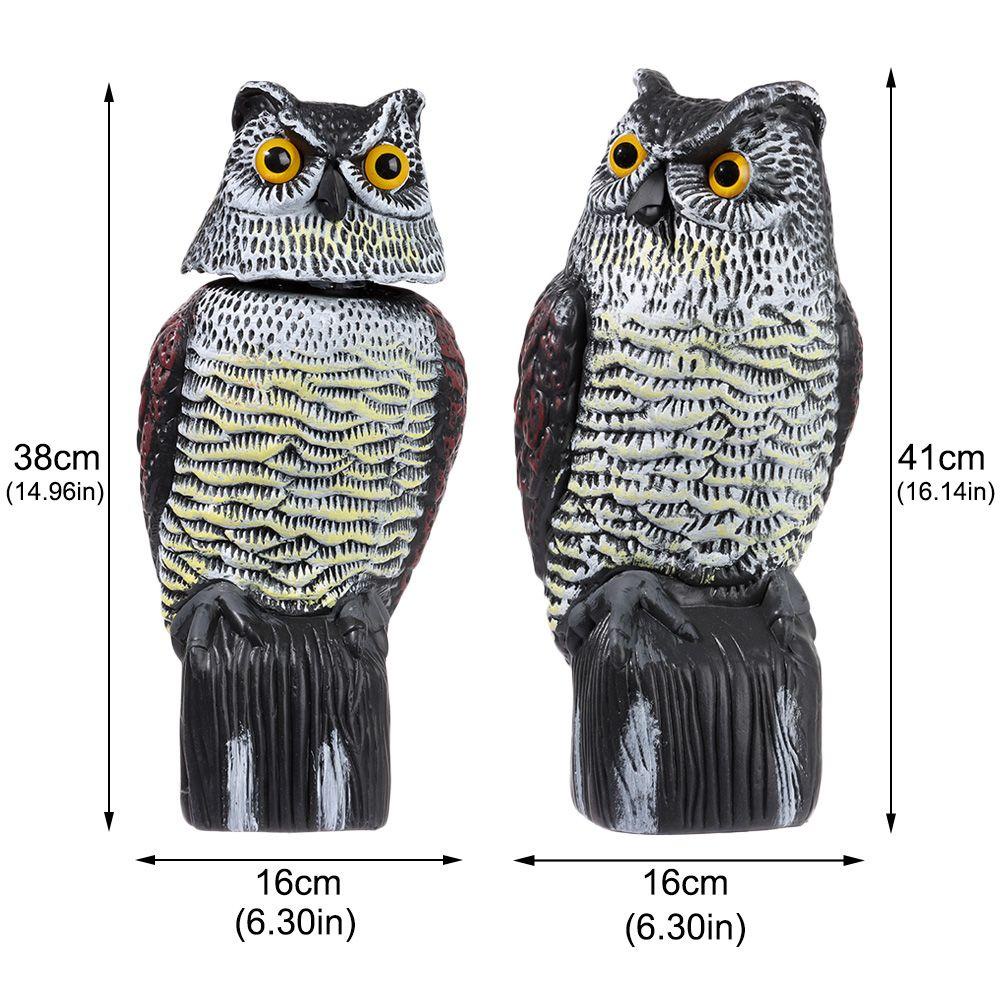 Cú Mèo Giải Trí Sống Động Như Thật Đuổi Chim Kiểm Soát Côn Trùng