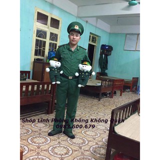 Gấu Bông Bộ Đội Biên Phòng 45 cm