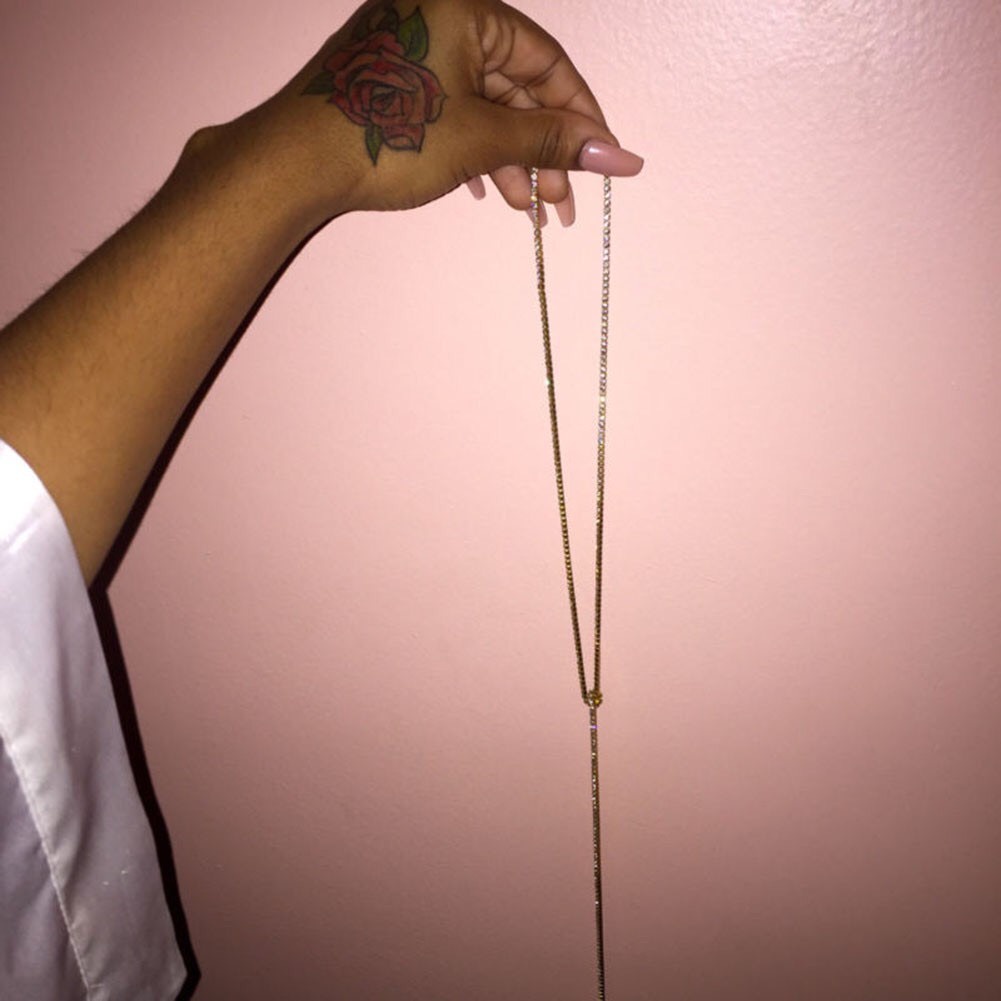 Vòng Cổ  Chocker Đính Đá Dây Tự Quấn Cao Cấp