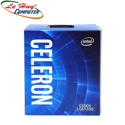 Bộ vi xử lý CPU Intel Celeron G5905 (3.5GHz/2 nhân/2 luồng/4MB Cache) Chính Hãng