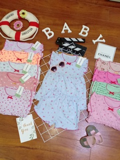 Bộ bánh bèo cho bé gái