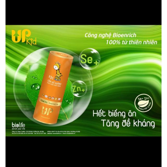 Thực phẩm Cốm Up kid extra hỗ trợ ăn ngon miệng,nâng cao sức đề kháng.