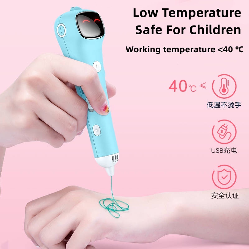 Bút Vẽ 3D Không Dây Nhiệt Độ Thấp An Toàn Dành Cho Trẻ