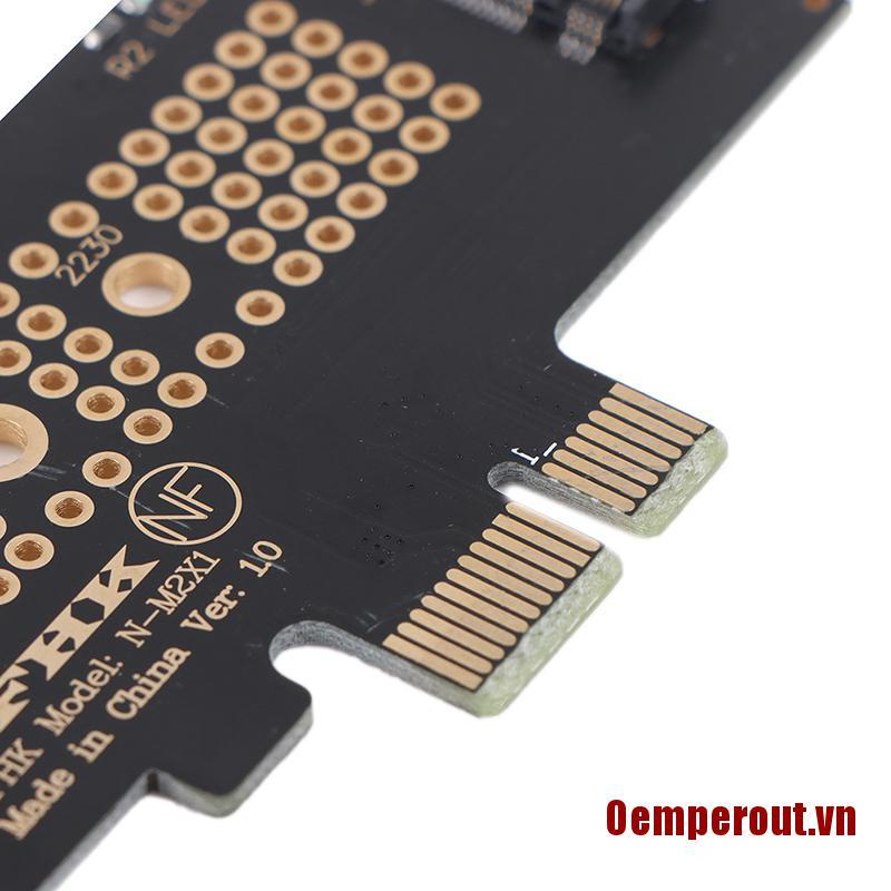 Thẻ Chuyển Đổi Oemperout Nvme Pcie M.2 Ngff Ssd Sang Pcie X1 Pcie X1 Sang M.2 Với Bracke | BigBuy360 - bigbuy360.vn