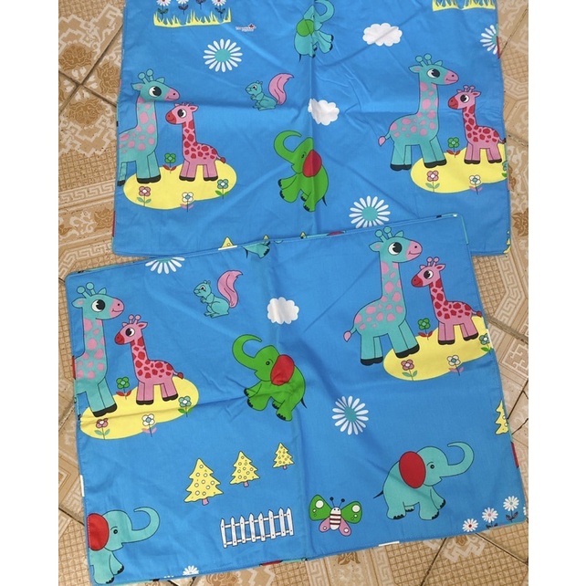 CẶP VỎ ÁO NẰM COTTON THẮNG LỢI size 50x70cm có lót (nhiều mẫu)