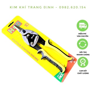 Kéo cắt tôn hd mỏ thẳng 250mm/10" - kéo cắt xương thạch cao