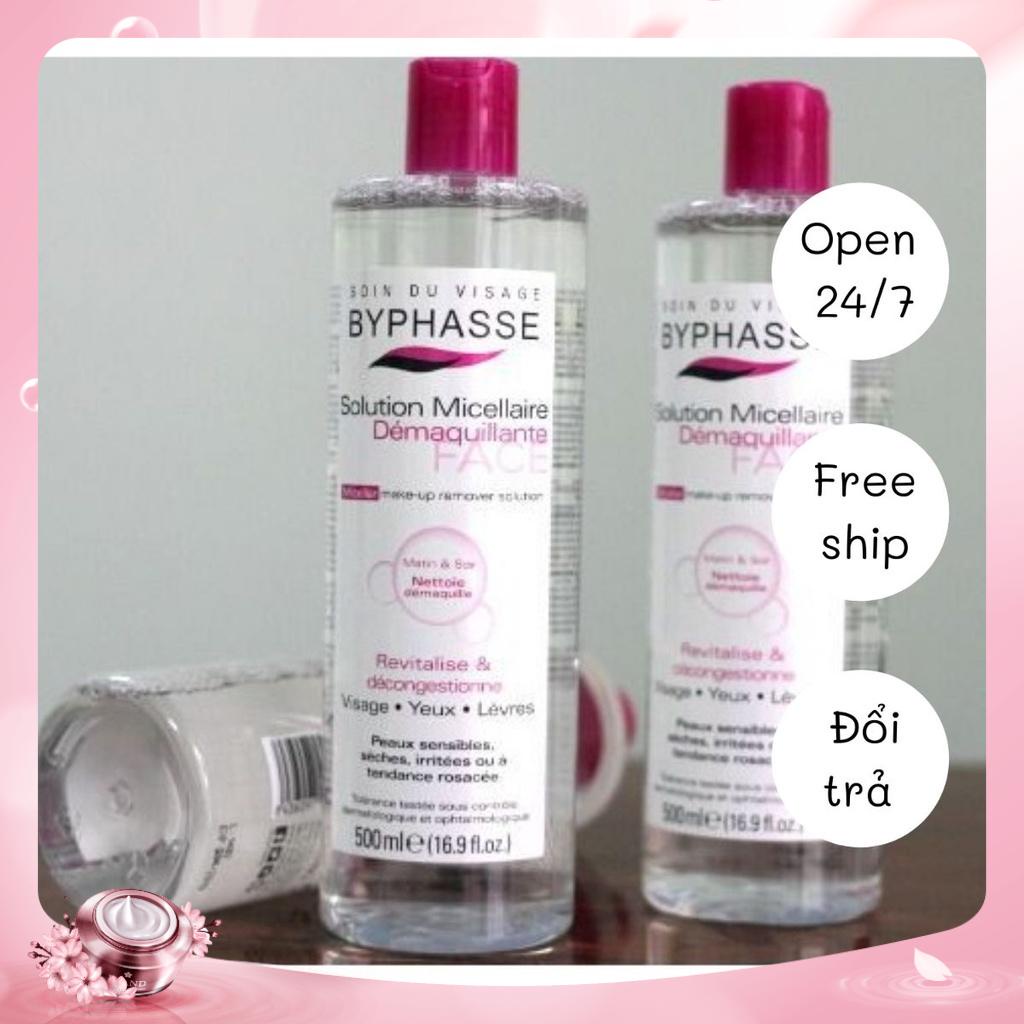 Nước Tẩy Trang Byphasse Micellar Make-up Remover Solution 500ml, 100ml Chính Hãng