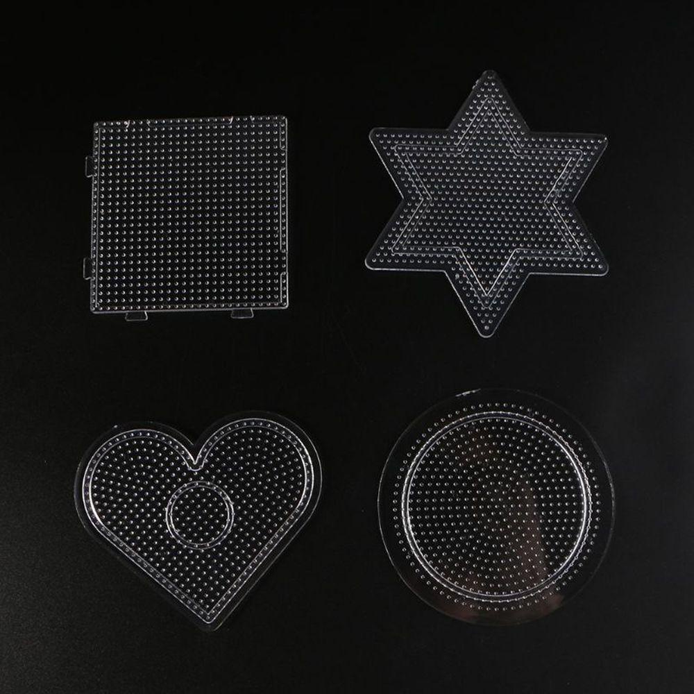 Bộ Đồ Chơi Hạt Xếp Hình Nghệ Thuật perler Pixel 2.6mm Trong Suốt Giáo Dục Sớm Cho Bé