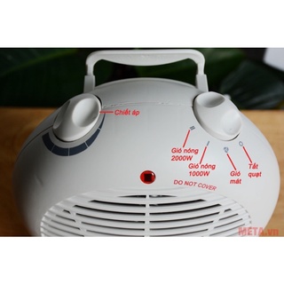 Quạt sưởi Tiross 2 chiều TS944