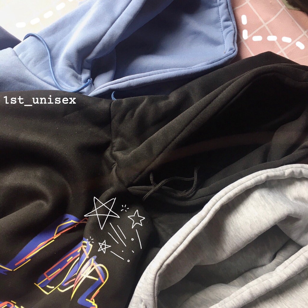 Áo Hoodie Nỉ Bông 100% Mũ Hai Lớp Áo Nỉ Lót Bông Nam Nữ Unisex Hàng Quảng Châu Siêu Đẹp | BigBuy360 - bigbuy360.vn