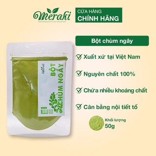 Bột chùm ngây sấy lạnh meraki nguyên chất gói 50g