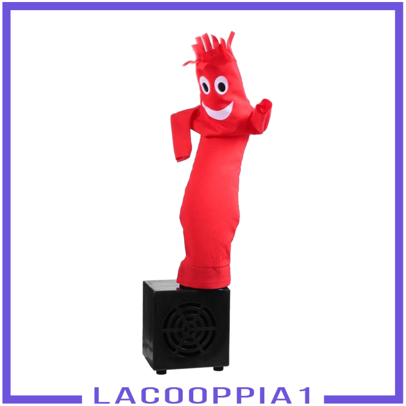 [LACOOPPIA1]Inflatable Tube Man with Air Blower Mini Desktop Dancing Star Table UK Plug