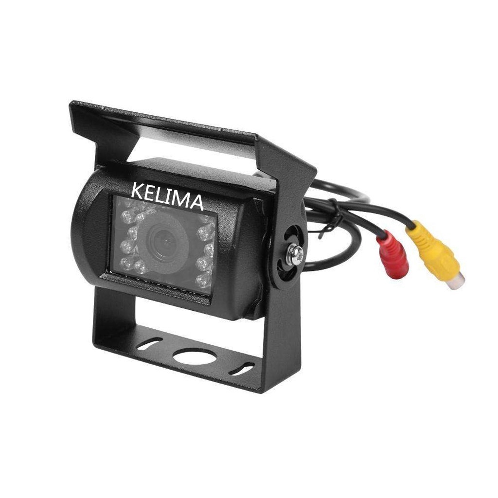 Camera đảo ngược giao diện AV 18 đèn hồng ngoại hỗ trợ tầm nhìn ban đêm KELIMA