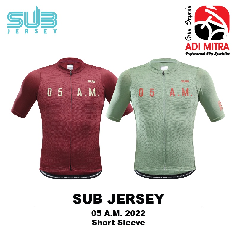 Áo Thể Thao Đạp Xe Ngắn Tay Cao Cấp Sub Jersey 05AM Elite 2022