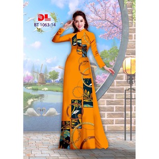 Vải áo dài lập thể