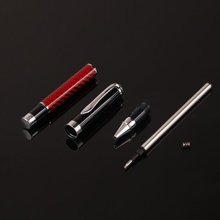 Bút Bi Mực Đen Vỏ Sợi Carbon