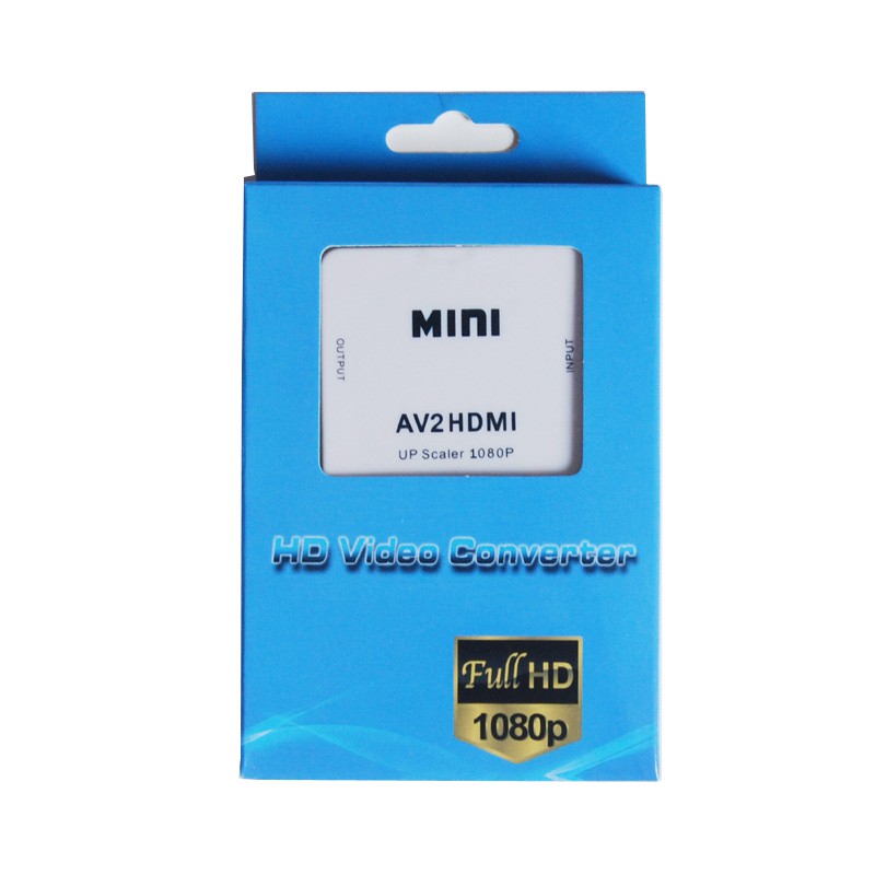 Bộ chuyển đổi AV sang HDMI Full HD 1080p Trắng