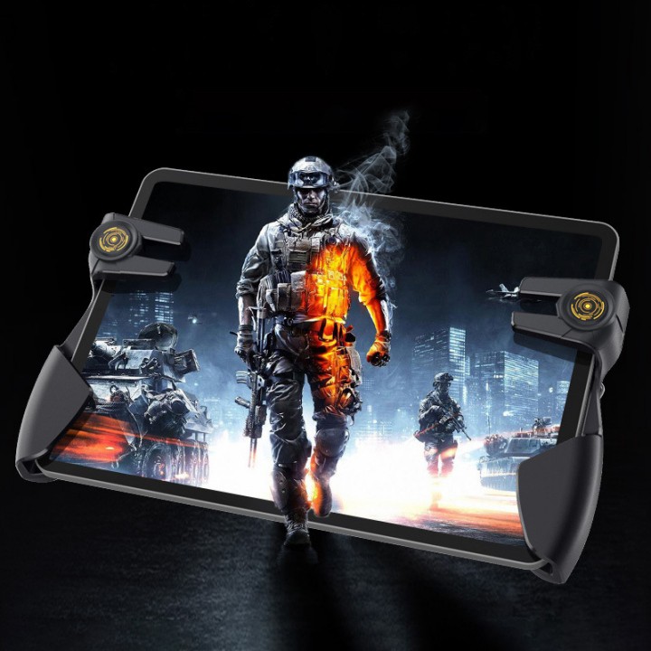 Tay Cầm Chơi Game PUBG AUTO TAP Dành Cho iPad AK-PAD8K Hỗ Trợ Chơi 6 Ngón