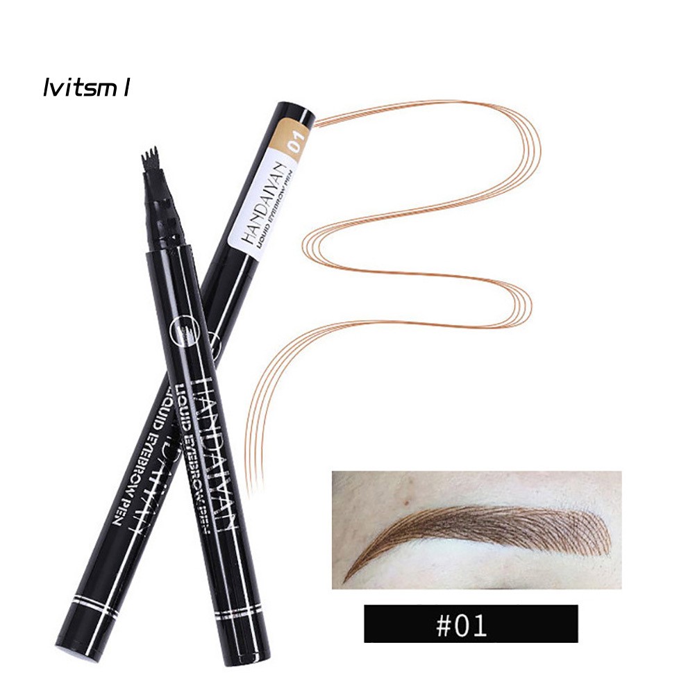 Bút kẻ mày dạng phẩy sợi nét thanh mảnh tự nhiên kháng nước lâu trôi | BigBuy360 - bigbuy360.vn