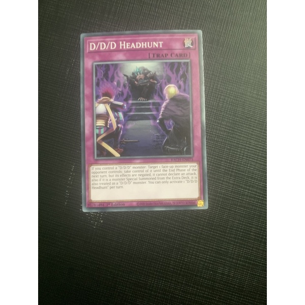 bài yugioh: d/d/d headhunt