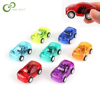 Mô hình xe ô tô đồ chơi mini bằng nhựa trong suốt dành cho các bé