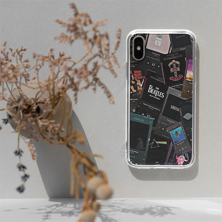 Ốp lưng iphone silicon chống bẩn The Beatles NIVARDA MUSIC  cho các dòng IP 5 trở lên PAP20210166