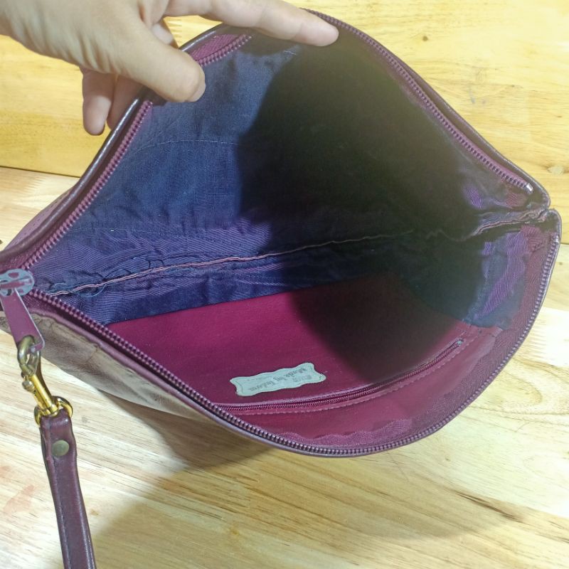 Cầm tay công sở da thật secondhand 131310